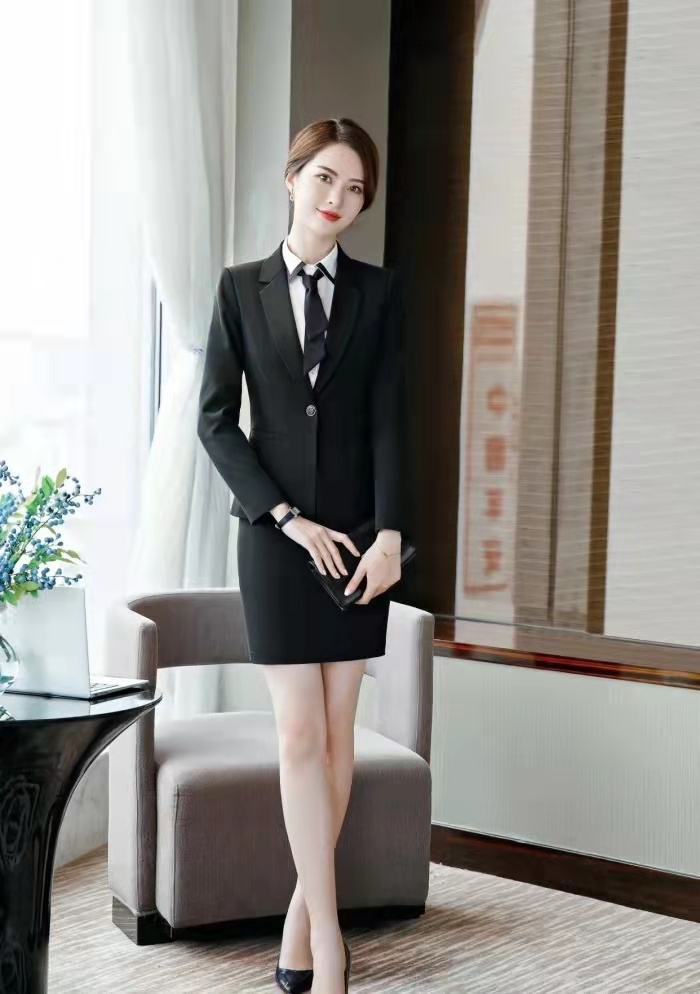 OL职业通勤装，修身显瘦，清新脱俗