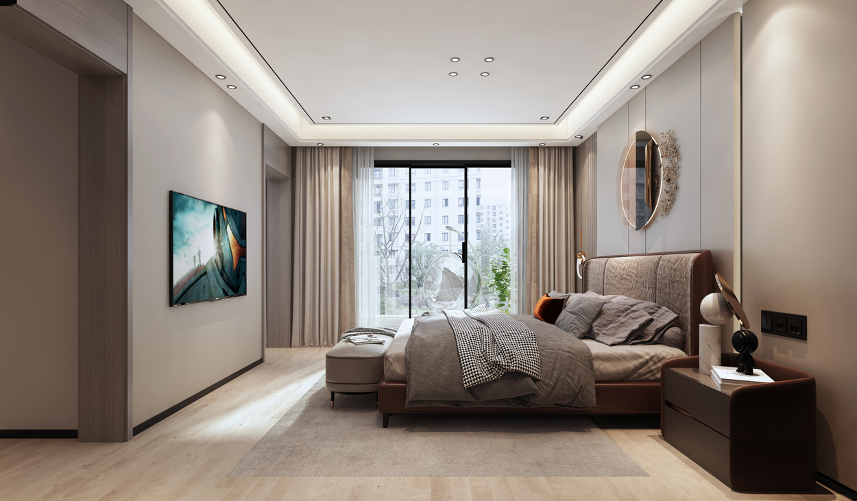 loft|【鲁班装饰】云麓九里现代轻奢风格洒脱随性