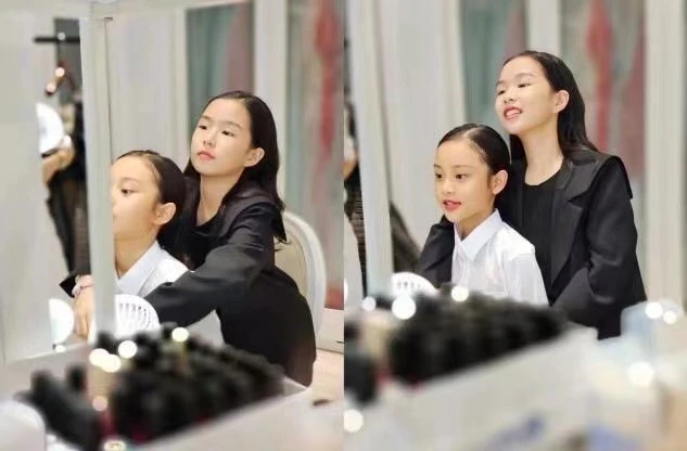 贾云馨|8岁甜馨彻底大逆袭！首拍大片就惊艳出圈，梳油头穿黑皮衣变酷姐