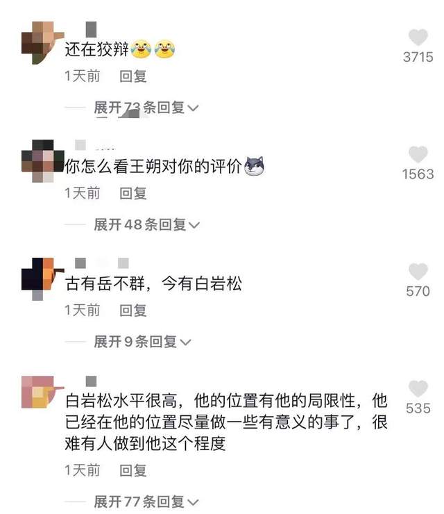 王朔|白岩松上节目回应被网暴！称王朔评价误解太多，曾被其骂做作虚伪