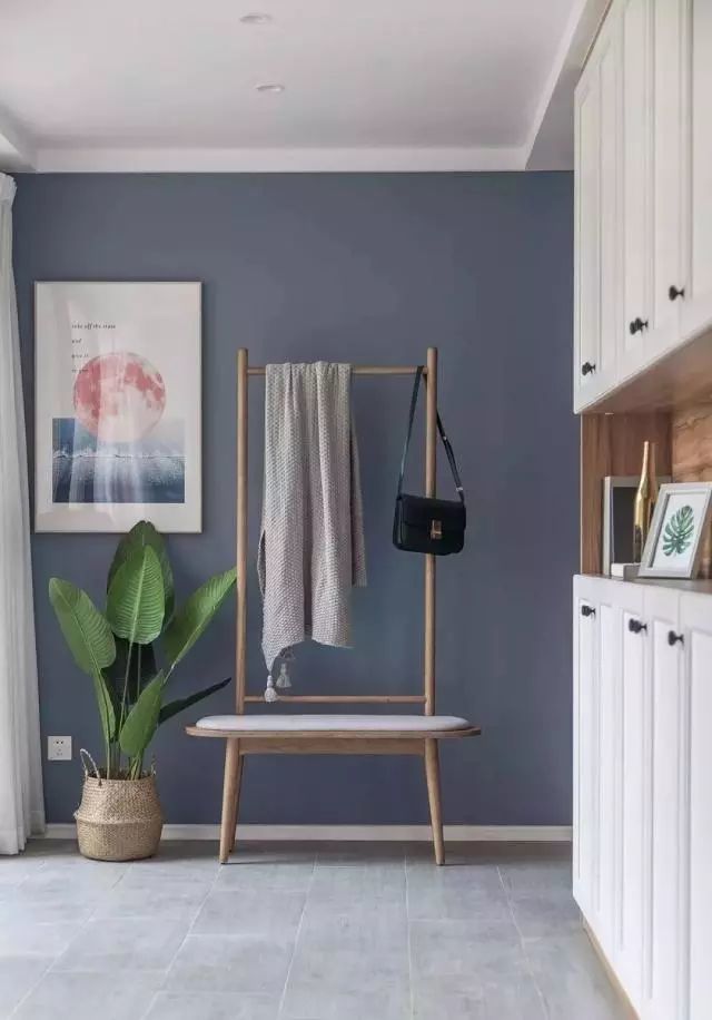 120㎡北欧风,温柔细腻,喜欢玄关柜,太实用了