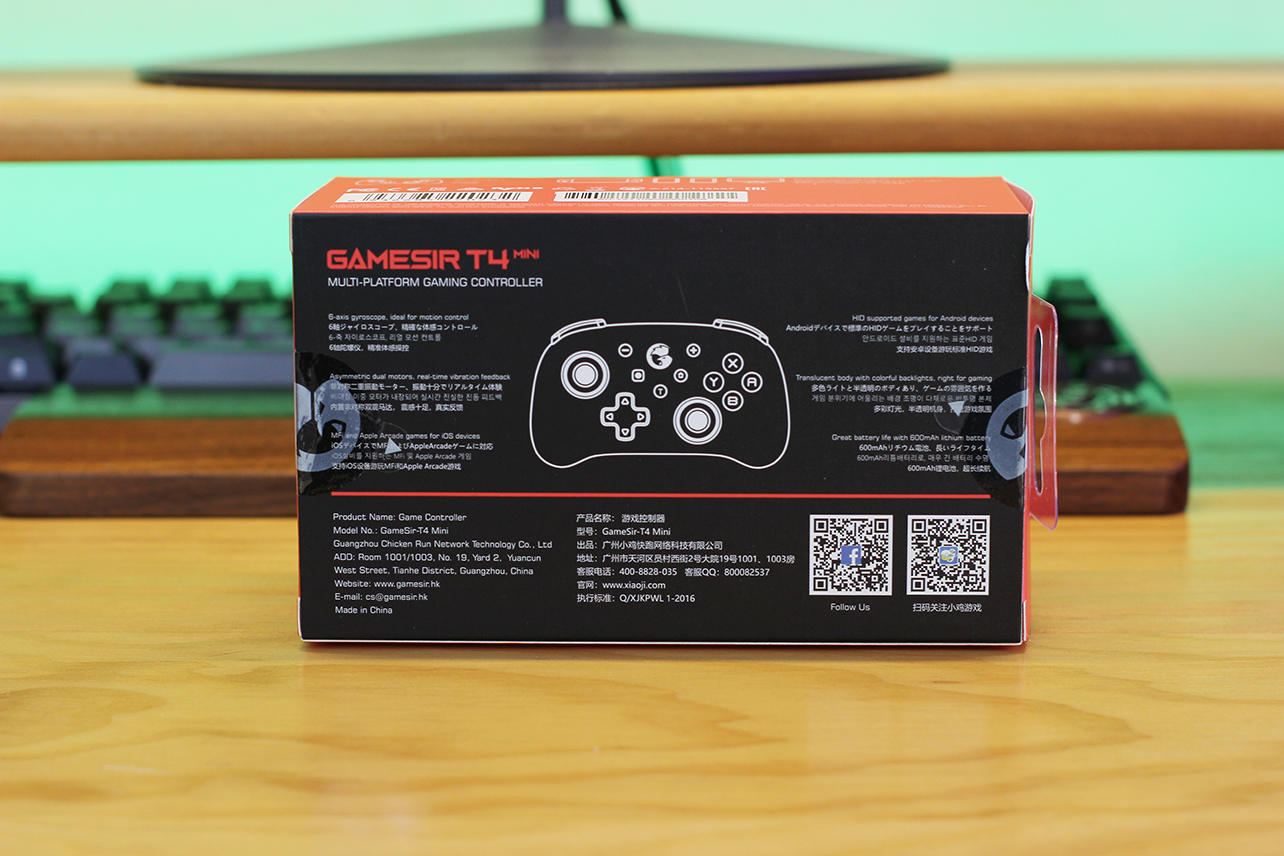 手柄|体积小易携带，可完美替代Switch PRO的小鸡T4 MINI手柄