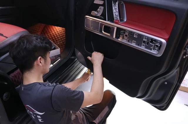 奔驰G级 奔驰G63改装原厂360环视作业分享