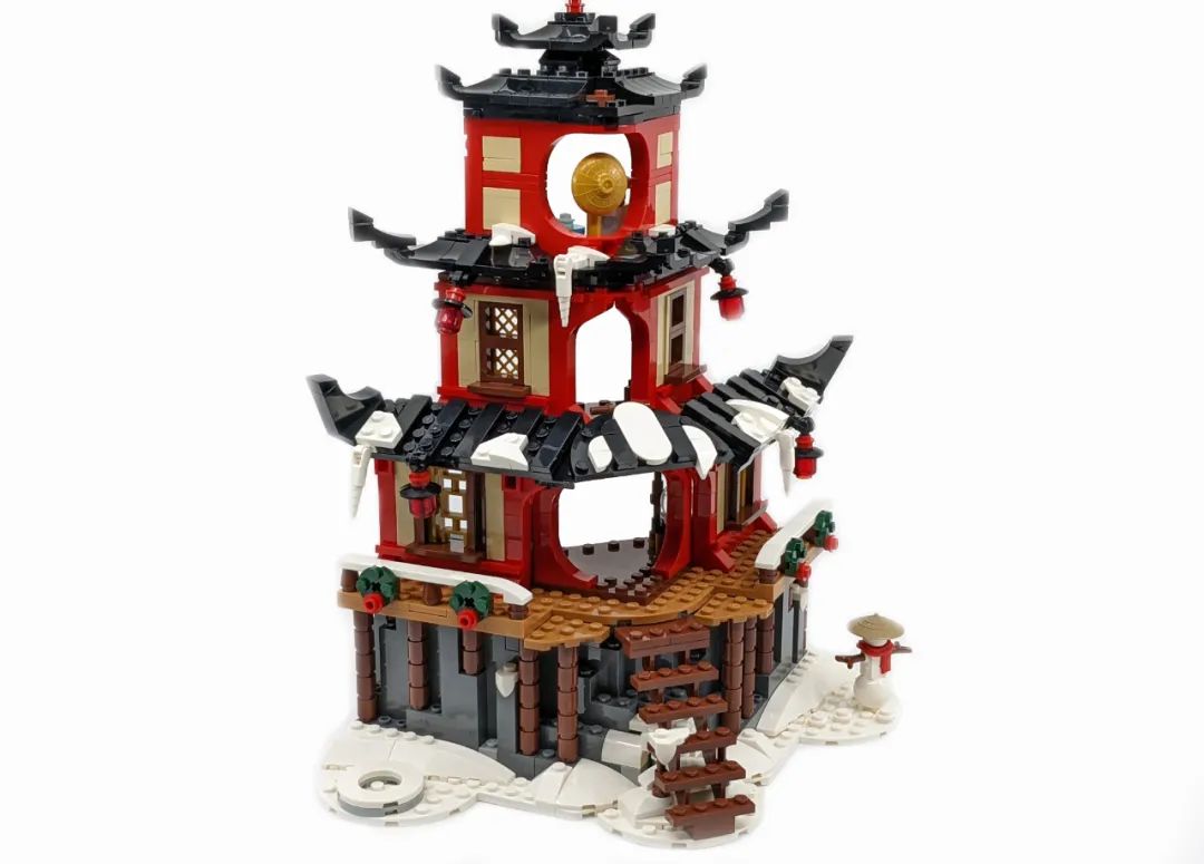 希特|乐高员工礼品套装4002021幻影忍者庆典神殿开箱图赏