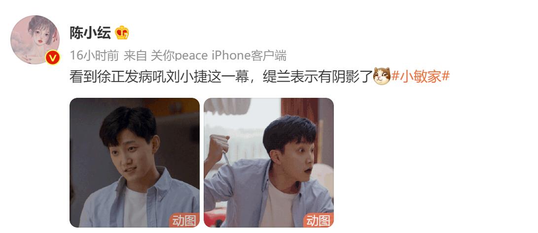 徐正|《小敏家》徐正的扮演者范世琦道歉，陈小纭、蔡文静表示有阴影了