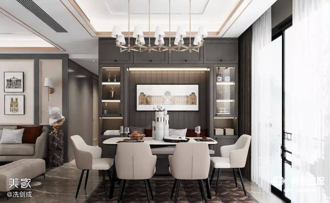 等装第二套房,一定要装餐边柜,坚决做满墙!