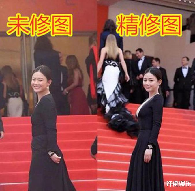 美颜|路人手机中最真实的明星，没了美颜滤镜，网友：她们是在开玩笑吧