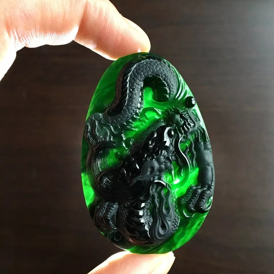 钧瓷|翡翠——龙行天下