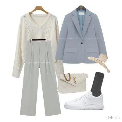 itMode|秋冬高级色通勤穿搭，好看到犯规！