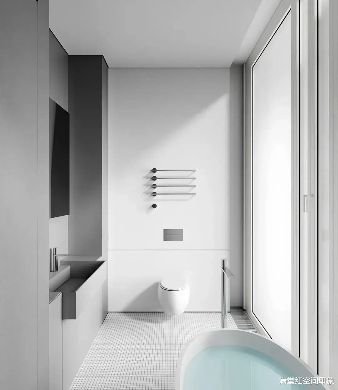 高级灰永不过时的住宅