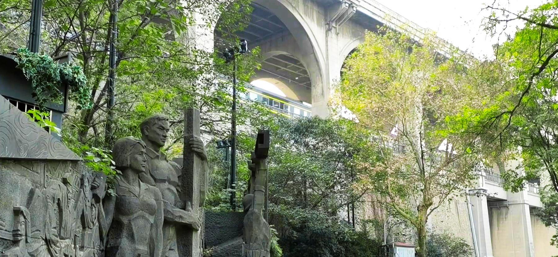 何文东聊 打卡武汉长江边僻静公园:写进民谣歌曲里,一代人内心温暖的回忆