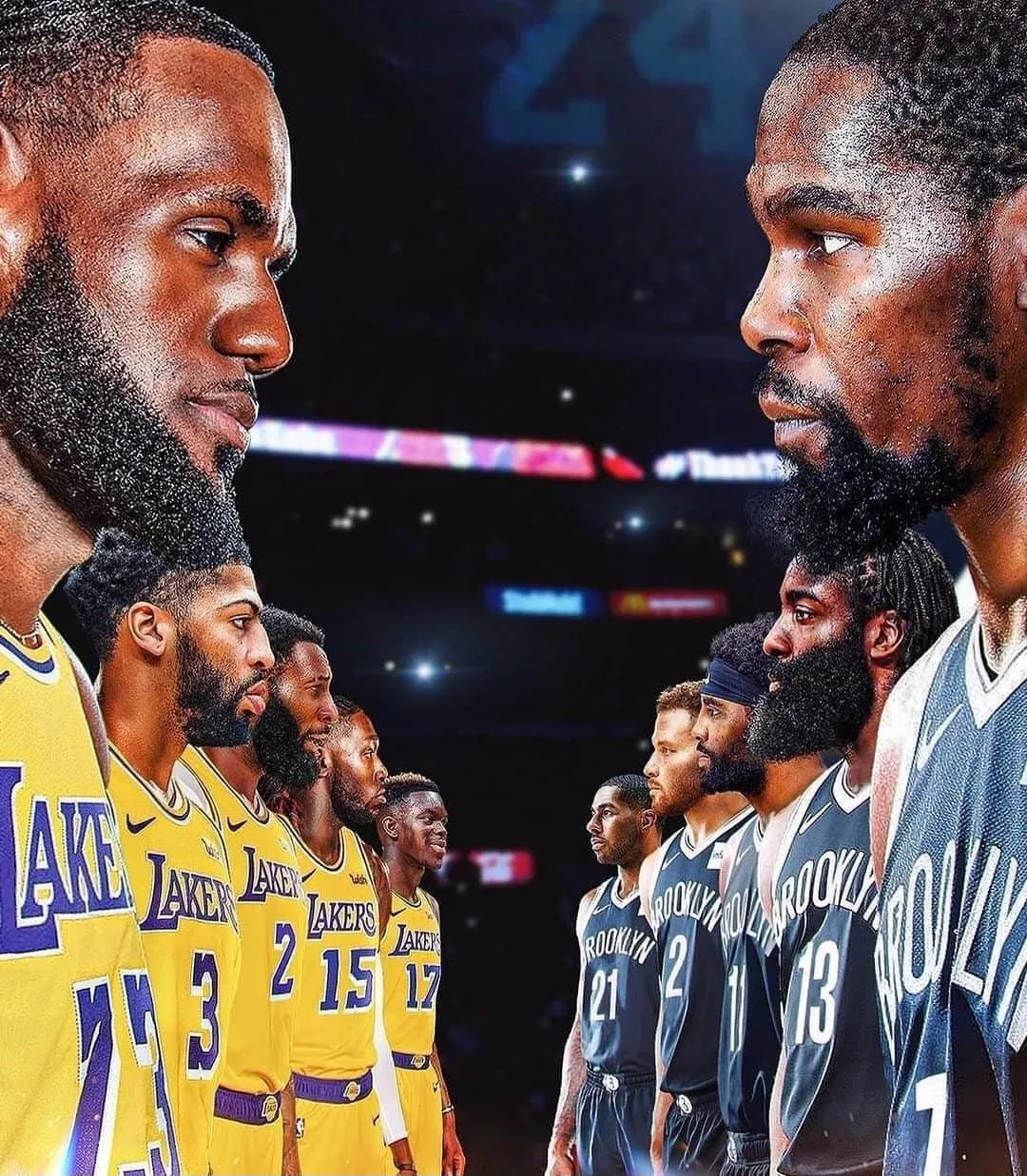 湖人隊|歐文小黑齊驅(qū)逐！讓了一個億的湖人打爆籃網(wǎng)！