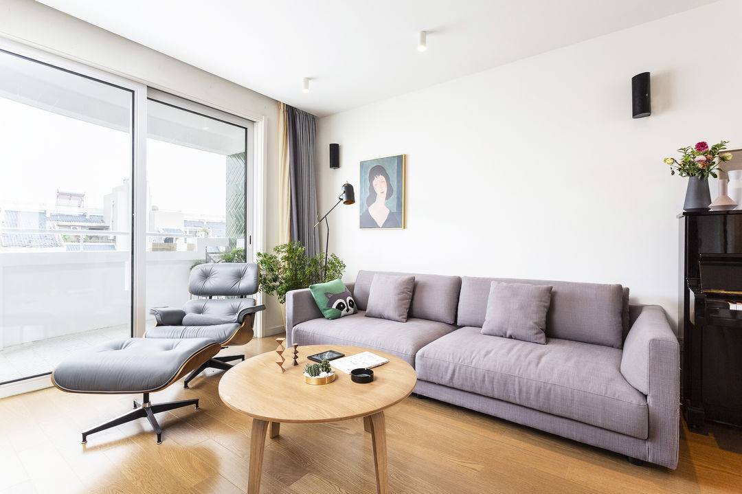 100㎡自由随性,低调大胆的设计,原来一个人住这么爽