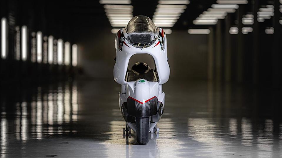 自帶風洞！世界上最快的電動摩托車-圖2