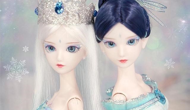 冰公主|《叶罗丽X冰莲花》同款娃娃上市，冰公主独得恩宠，王默变富家女