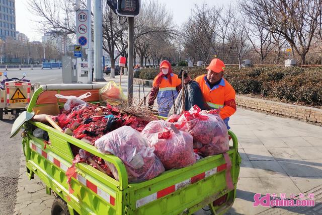 中国山东网 油城环卫过年不放假 全力做好城市清洁