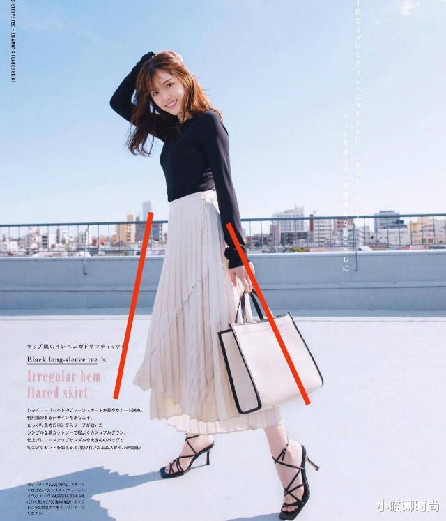 小喵聊时尚|有一种裙子叫“日式裙”,光腿穿优雅时髦又显高,惊艳了整个夏天