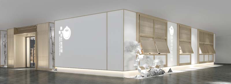 |茶楼装修设计风格选不好？——送你一副水墨画