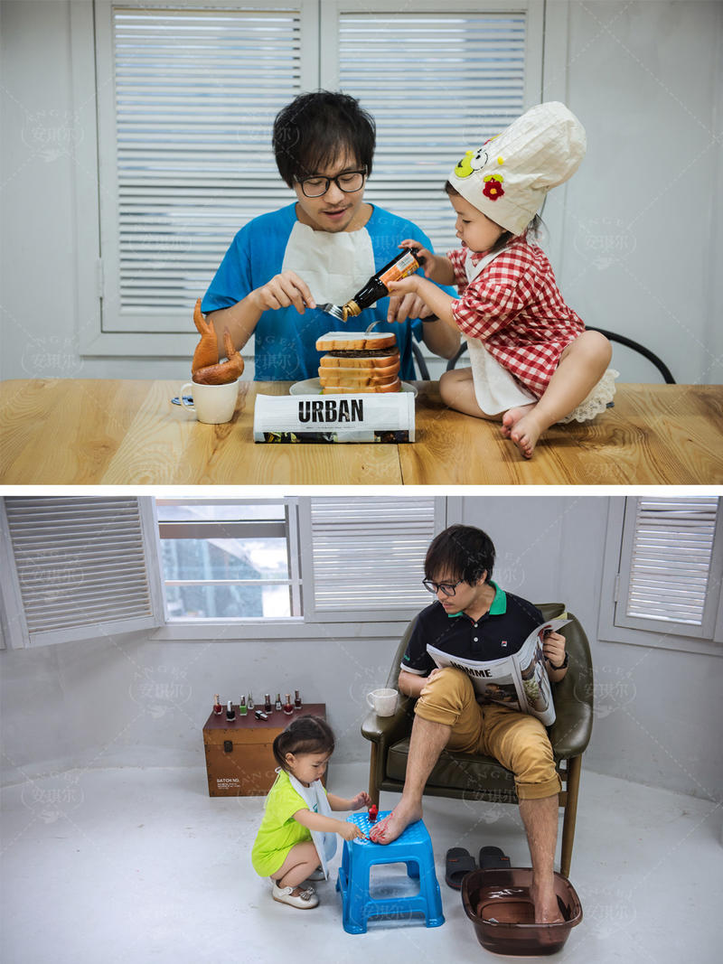 亲子摄影中那些被凝固的快乐