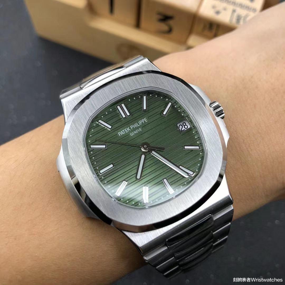 刻腕表者Wristwatches 3K厂百达翡丽鹦鹉螺绿面5711复刻表做工如何?