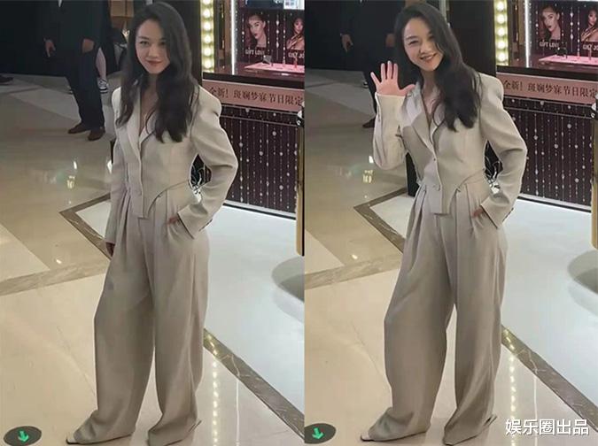 潘长江|汤唯穿西装亮相，被指身材变化太大，网友：“得罪了摄影师吧”