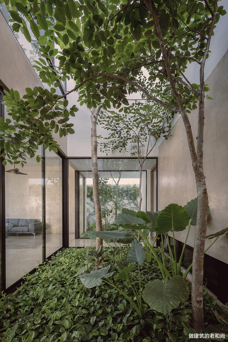 做建筑的老和尚 简洁朴素的现代住宅:让你充满探索内部空间的欲望