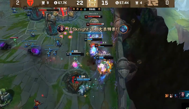 RNG|RNG又想骗一手B+？德杯被TES爆锤，小虎回到中路后还是老样子