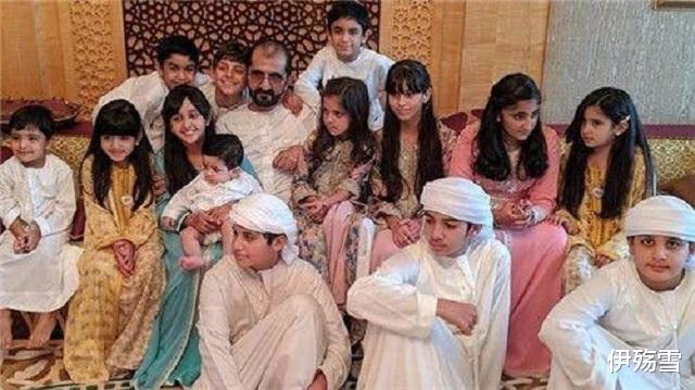 迪拜大王妃：深藏後宮，22年為表哥連生12子，被禁足長達41年-圖2
