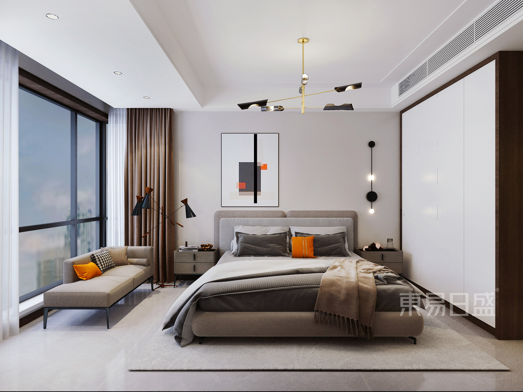 |现代风的装修设计深得人心，时尚优雅又大气