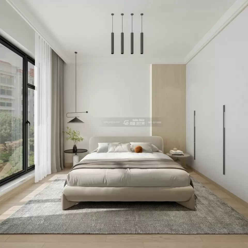 世纪城120㎡现代风格装修丨把自然藏进家里，我找到了不出门的理由