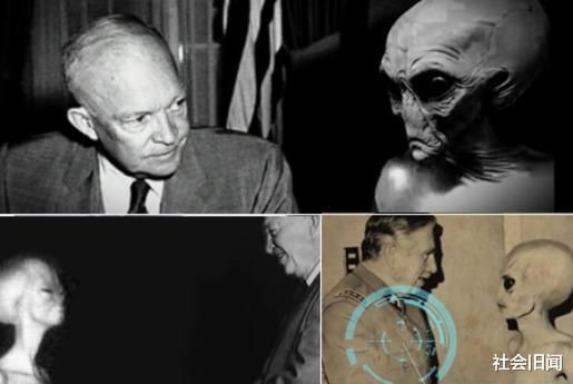 外星人与人类签订5个协议?1954年艾克神秘消失,是去跟外星人见面?