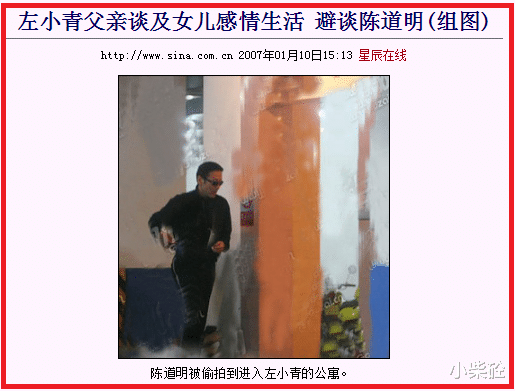 陈道明|左小青与陈道明的“瓜”