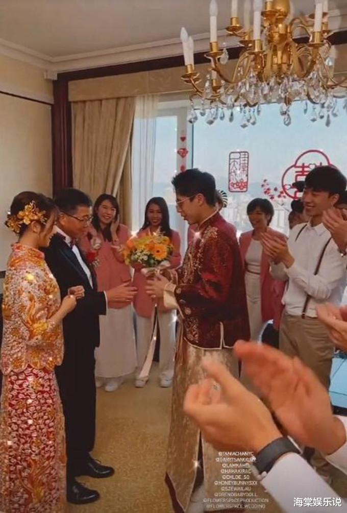 香港小姐|恭喜！27岁港姐嫁酒行太子爷，凤冠霞帔风光出嫁，婚宴浪漫又奢华