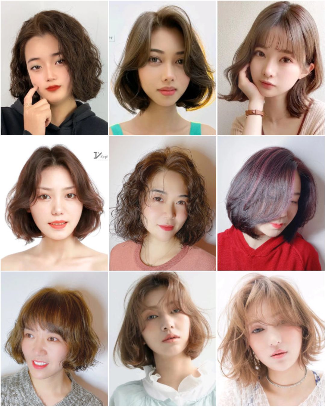 明星素颜 别剪过时发型了，新剪烫染100来款送给你，美不美自己看