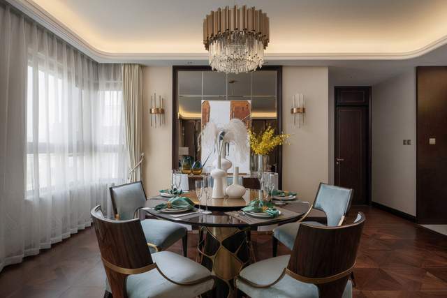 168平轻奢风三居室,让艺术在空间中发酵