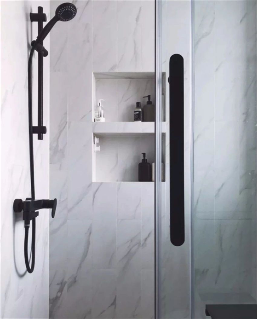 卫生间这3堵墙用的好,收纳翻倍又省空间,比多买2㎡都值得!