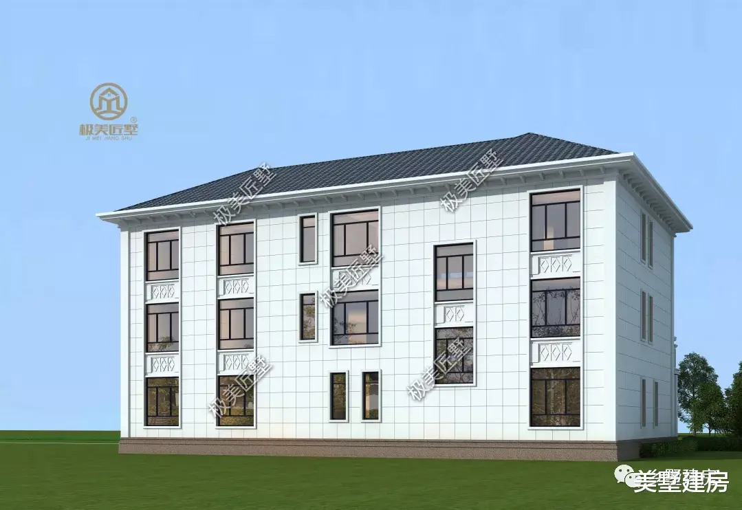 占地二百多平,想建三层别墅,欧式风格必须走起来!