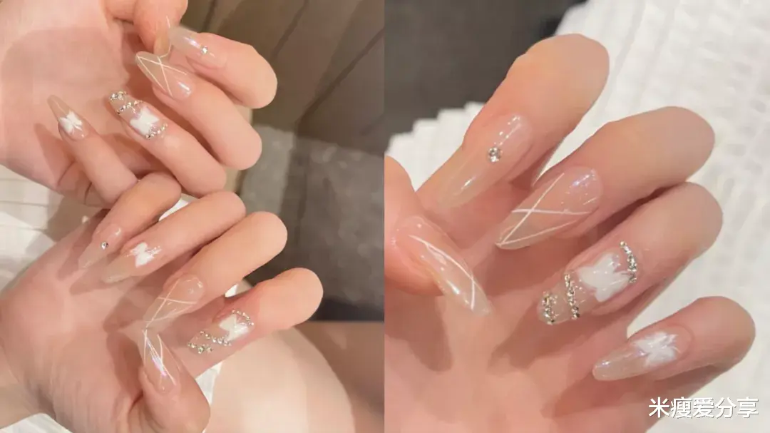 米瘦爱分享|温柔的美甲款式谁不爱呢？八款知性美甲，让你骨子里都温柔似水！