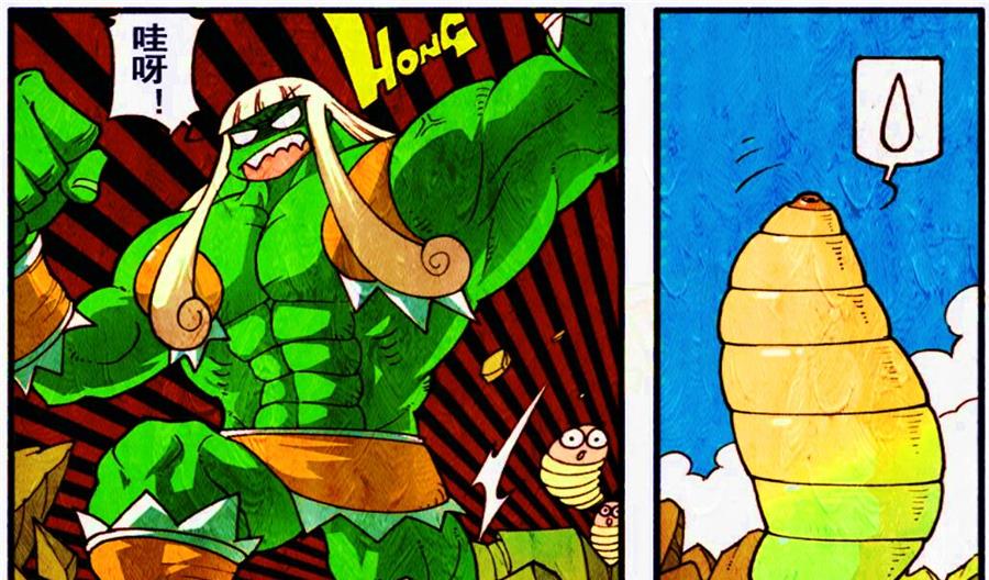 绿巨人|娜娜变身“绿巨人”品尝饕餮餐，却不料大餐食材“暗藏玄机”