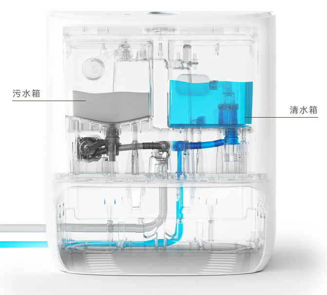 扫地机器人|云鲸新品套装降价900元，带有上下水装置，扫地机器人又进化了