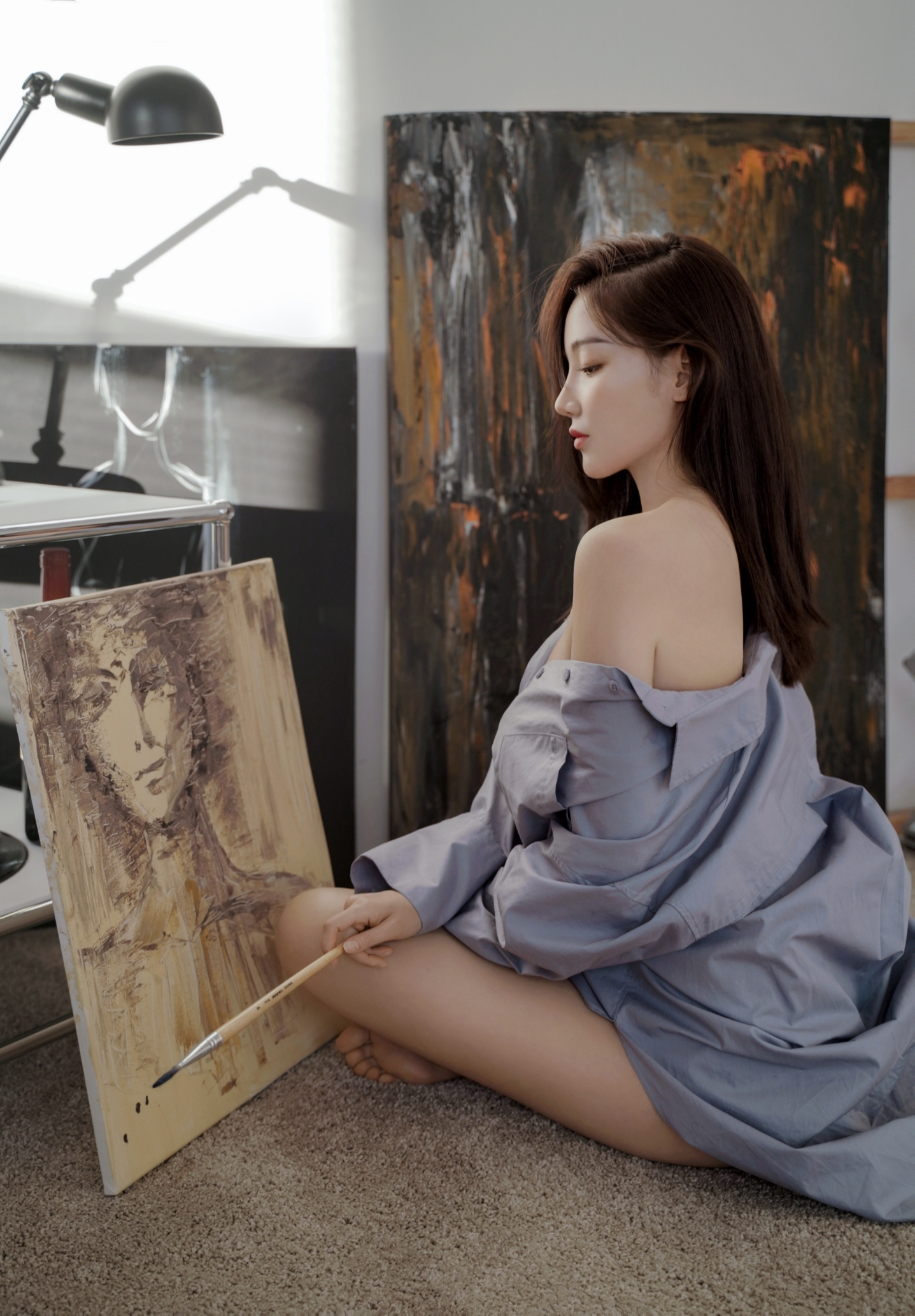 有翅膀的鱼|画中景，景中人