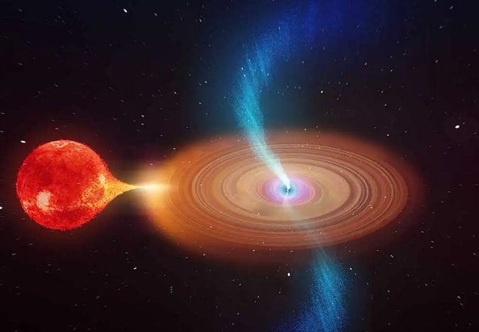 太空 吞噬一切 “太空饕餮”黑洞 它为何不对周围的云下虎口？