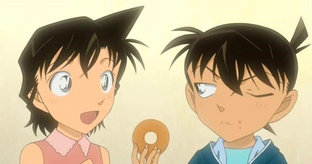 名侦探柯南|名侦探柯南最新动画,平次告白再次失败,吃甜甜圈的小新兰发糖了