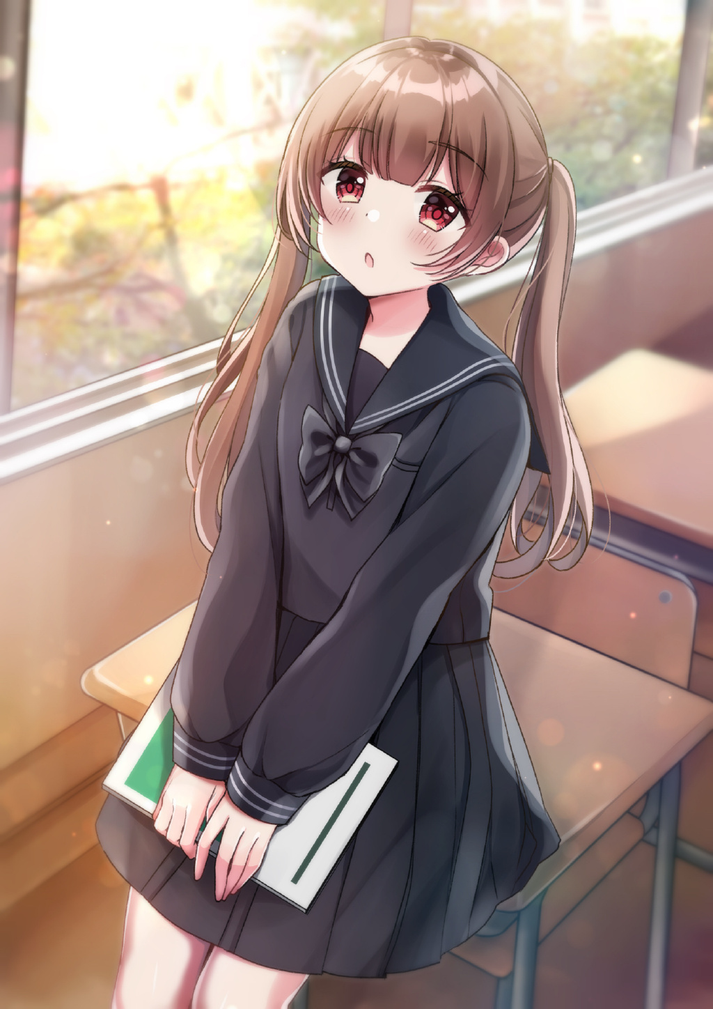画师|JK与水手服！日本画师みなみさき的插画作品