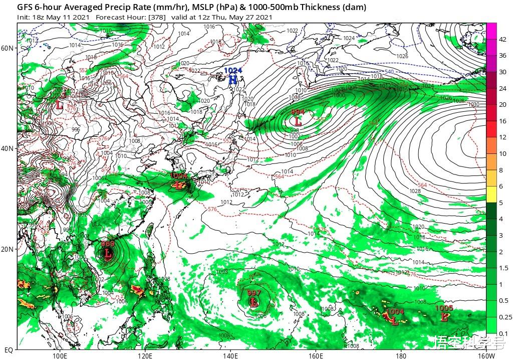 悟空科学号 台风雨黄了？新一轮大范围雨水酝酿！权威预报：南北都有，暴雨多