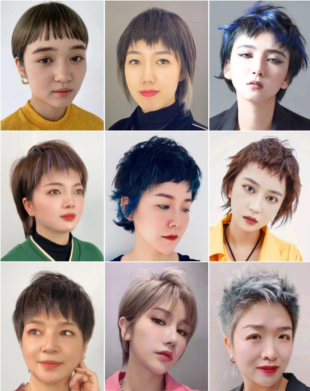 发型 永不过时的羊毛卷,还有人气烫染的几十款,想换发型看过来