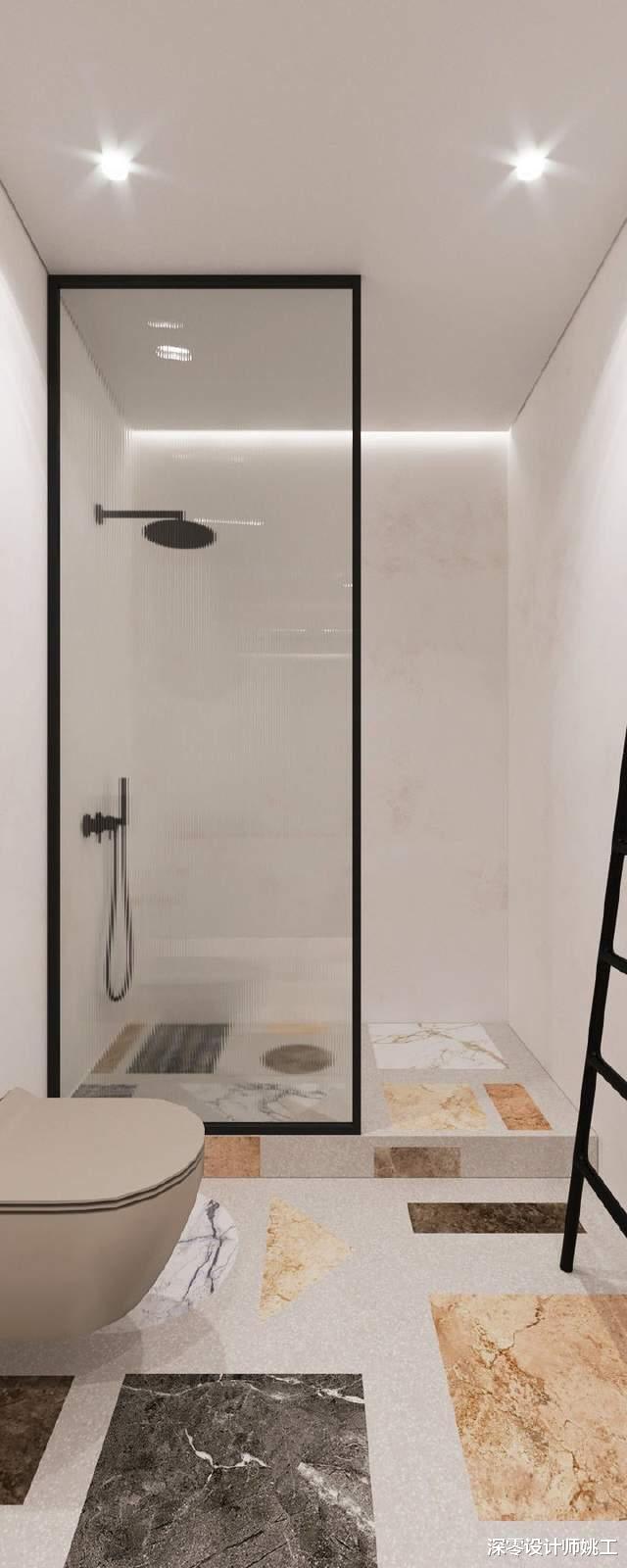 深零设计师姚工|抄作业的时候到了!20款高颜值卫生间装修案例,看中的赶紧搬回家