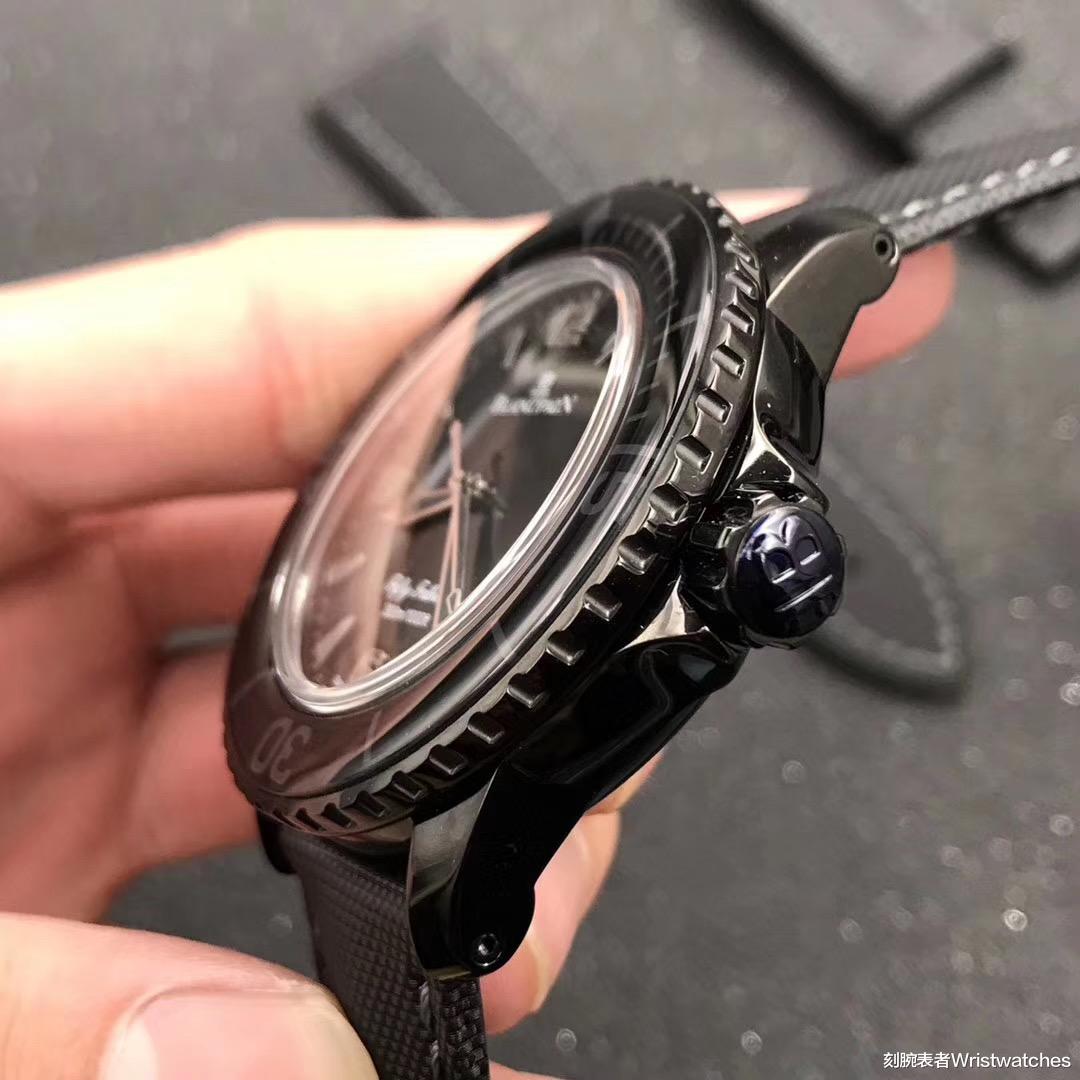 刻腕表者Wristwatches|「水中神器」ZF厂宝珀五十噚黑武士做工质量评测!