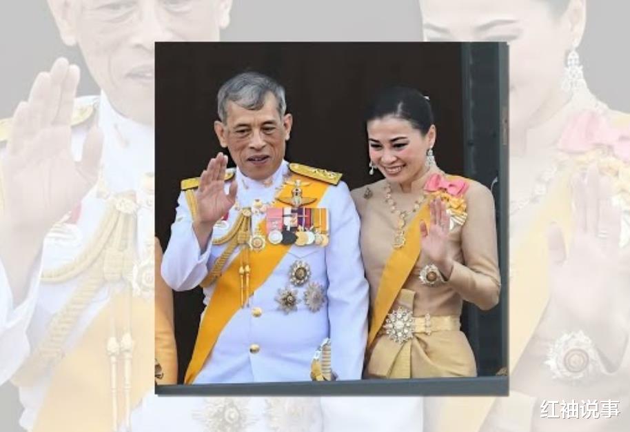 西拉米|苏提达反击西拉米，把自己PS进皇家海报，拽着泰王胳膊秀恩爱