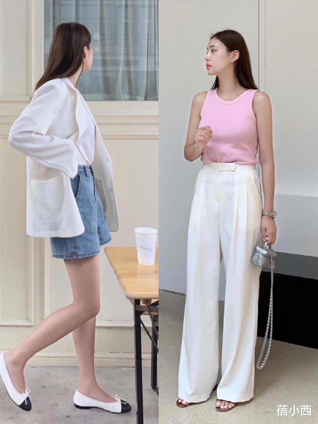 蓓小西|将基础款穿出高级感才是有真本事，来试试纯色系穿搭，chic又高级